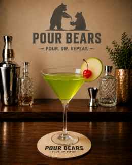 Appletini cocktail