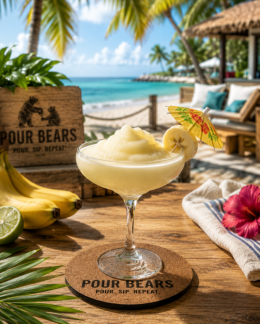 Banana Daiquiri (frozen) cocktail