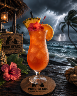 Hurricane cocktail
