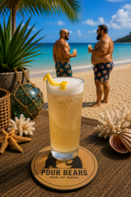 Japanese Fizz cocktail