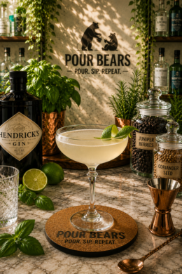 Left Bank Martini cocktail