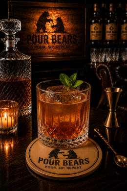 Midnight Stinger cocktail