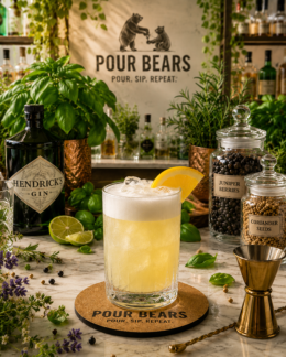 Morning Glory Fizz cocktail