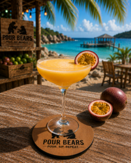 Passion Fruit Daiquiri cocktail