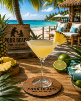 Pineapple Martini cocktail