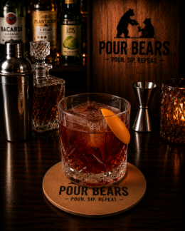 Port Old-Fashioned cocktail