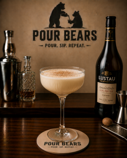 Sherry Flip cocktail