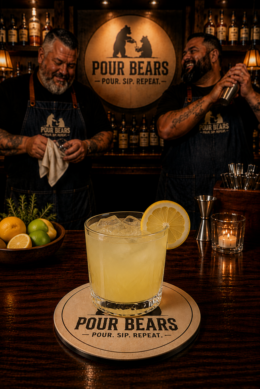 Baja Lemonade cocktail in a Rocks Glass