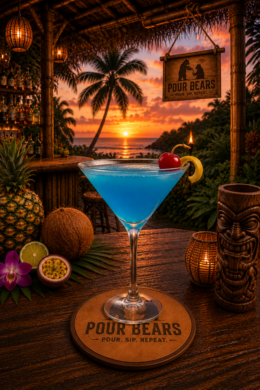 Bluebird cocktail