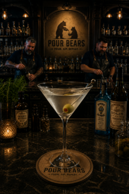Dry Martini cocktail