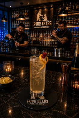 French 75 cocktail