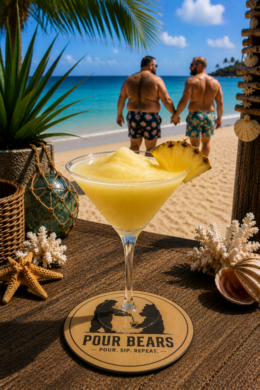 Frozen Pineapple Daiquiri cocktail