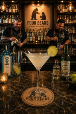 Gimlet cocktail