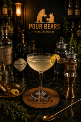 Gin & It cocktail