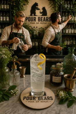Gin Tonic cocktail