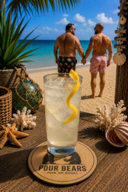 Gin Lemon cocktail