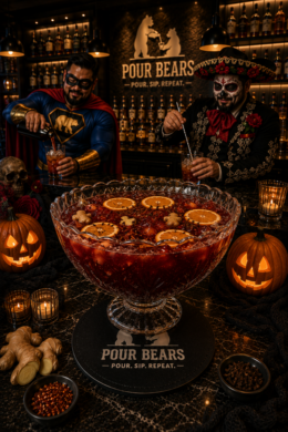 Halloween Punch cocktail