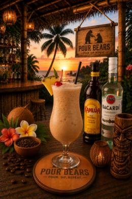 Jamaica Kiss cocktail