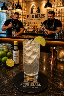 Long vodka cocktail