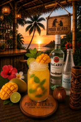 Mango Mojito cocktail