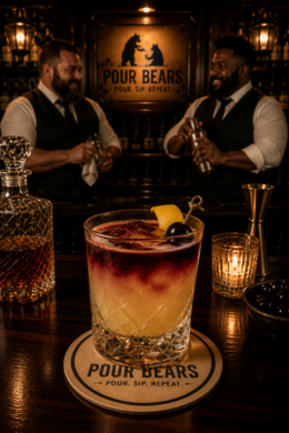 New York Sour cocktail