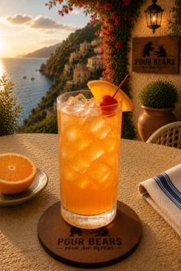 Orange Oasis cocktail