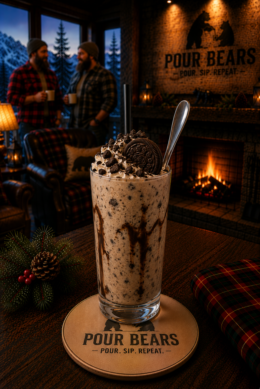 Oreo Mudslide cocktail