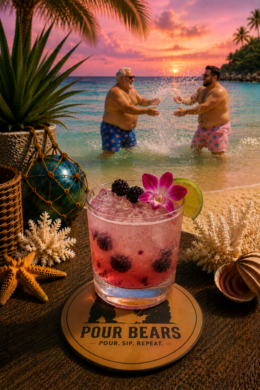 Pink Moon cocktail