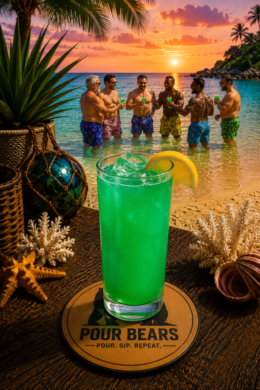 Radioactive Long Island Iced Tea cocktail