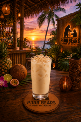Rum Milk Punch cocktail