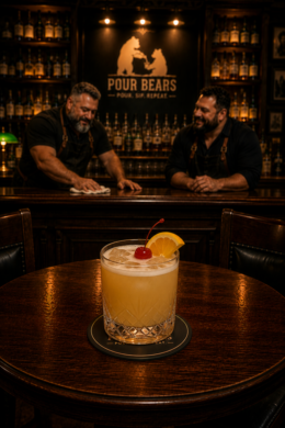 Rum Sour cocktail
