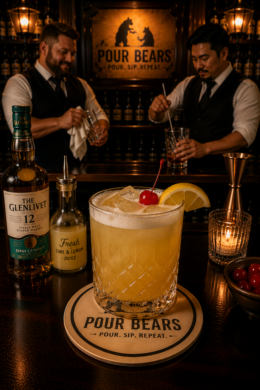 Scotch Sour cocktail