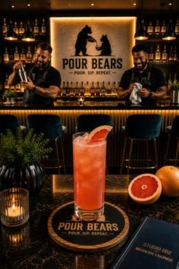 Sea breeze cocktail