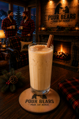 Sherry Eggnog cocktail