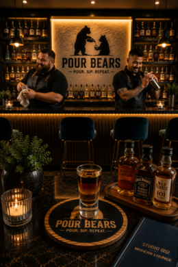 Shot-gun cocktail