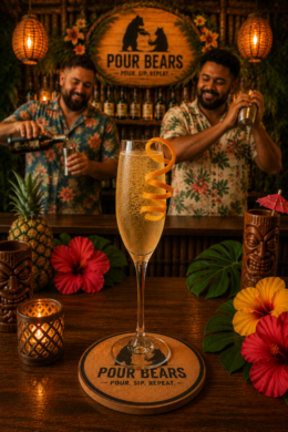 Spice 75 cocktail