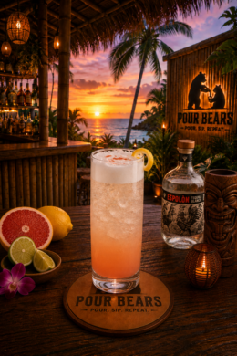 Tequila Fizz cocktail