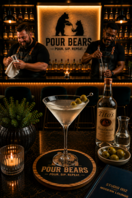 Vodka Martini cocktail