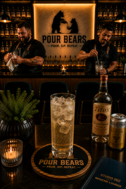 Vodka Russian cocktail