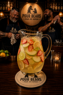 White Wine Sangria cocktail