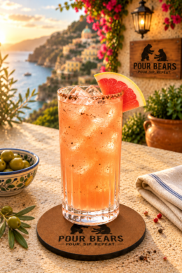 Winter Paloma cocktail